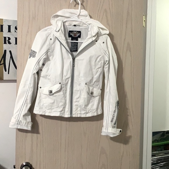 Harley-Davidson Jackets & Blazers - Women’s Harley Davidson hooded jacket